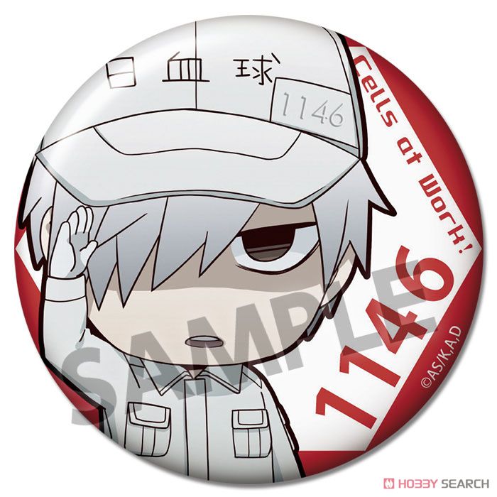 はたらく細胞 缶バッジセット 白血球(好中球)だらけコレクション