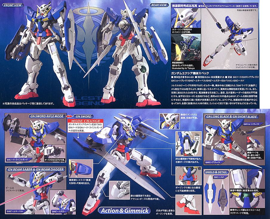 ガンダムエクシア (1/100) (ガンプラ) - ホビーサーチ ガンプラ他