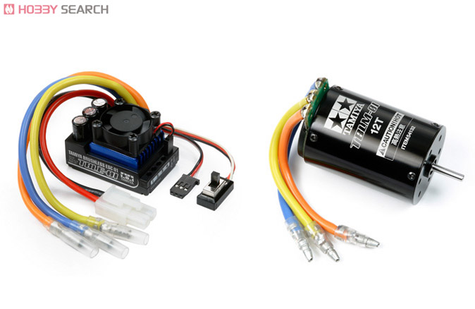 タミヤ ブラシレスモーター 01 12T・ESC 01 セット (ラジコン