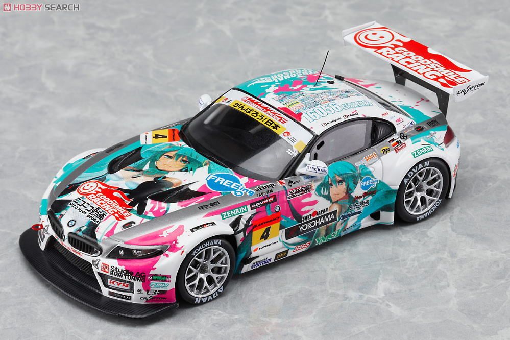 初音ミク GOODSMILE BMW Z4 2011 シリーズ優勝 Ver. (ミニカー