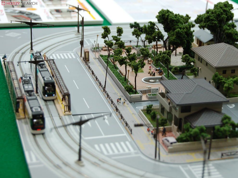 ユニトラム スターターセット 富山ライトレール TLR0600形 (TLR0601(赤