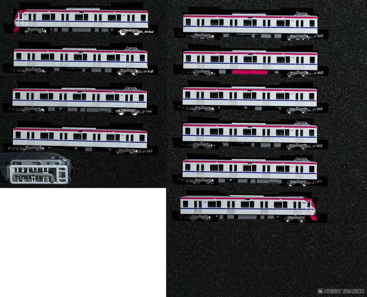 京王5000系 (ロングシート・車番選択式) 10両編成セット (動力付き