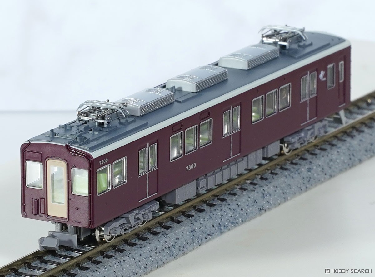 阪急 7300系 (京都線・7300編成タイプ) 7両編成セット (動力付き) (7両