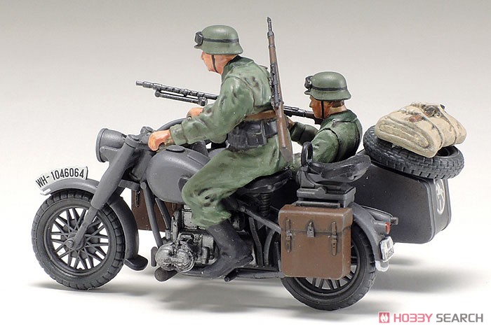 ドイツ軍用サイドカー (プラモデル) - ホビーサーチ ミリタリープラモ
