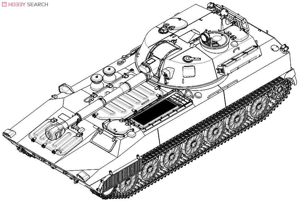 ソビエト軍 2S1グヴォズジーカ 122mm自走榴弾砲 (プラモデル) - ホビー