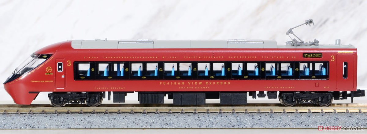 ☆特価品 富士山麓電気鉄道8500系 富士山ビュー特急 3両セット (3両