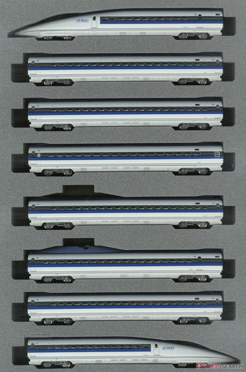 500系 新幹線「のぞみ」 8両基本セット (基本・8両セット) (鉄道模型