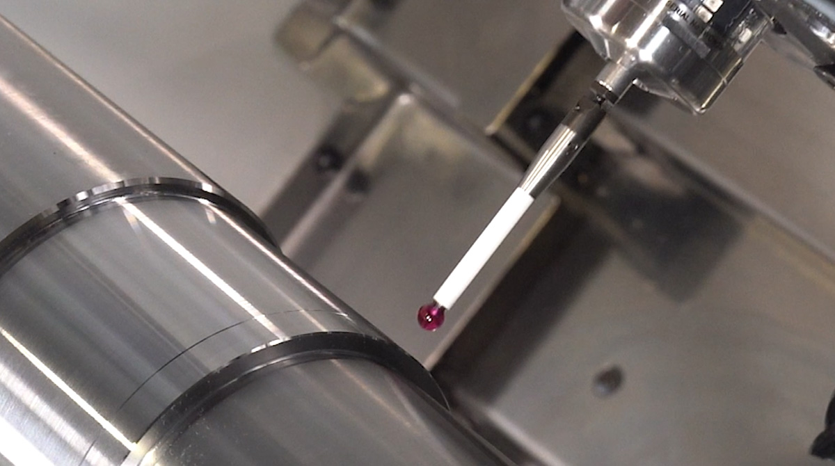 Using a Probe for Accurate Finishing