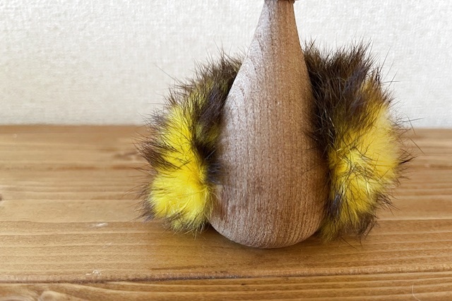 北欧チークオブジェ/ファーラビット - 北欧雑貨と北欧食器の通販サイト