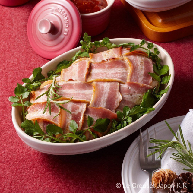 LE CREUSET (ル・クルーゼ) オーバル・ボール 23cm (2個入り) ホワイト