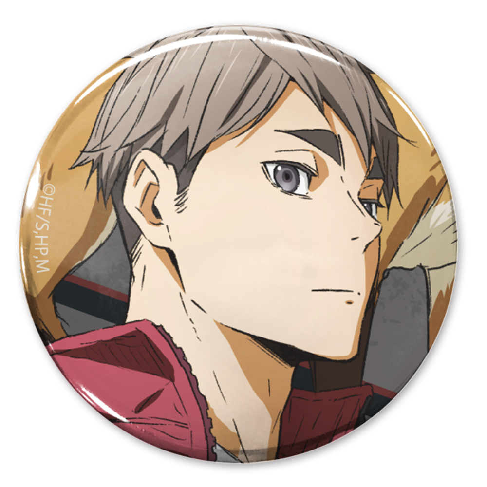 宮治 65mm缶バッジ Ver.1.0 [ハイキュー!!] | 公式キャラクターグッズ