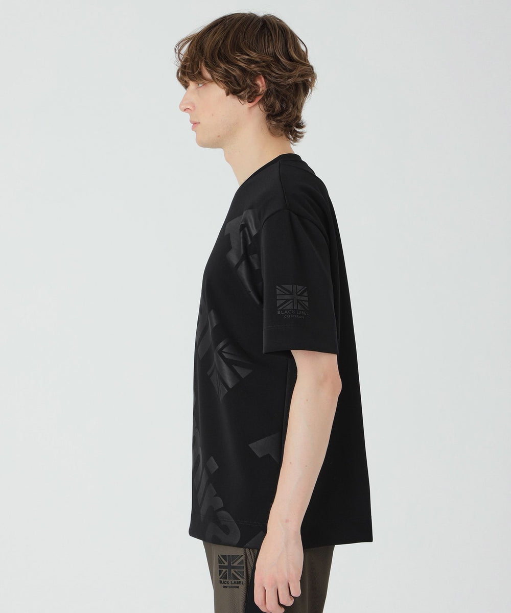 BLACK lab.×Admiral】ビッグエンボスロゴTシャツ（カットソー）｜BLACK