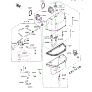 Frame replacement parts for 1990 Kawasaki Ninja ZX-10 (ZX1000-B3)