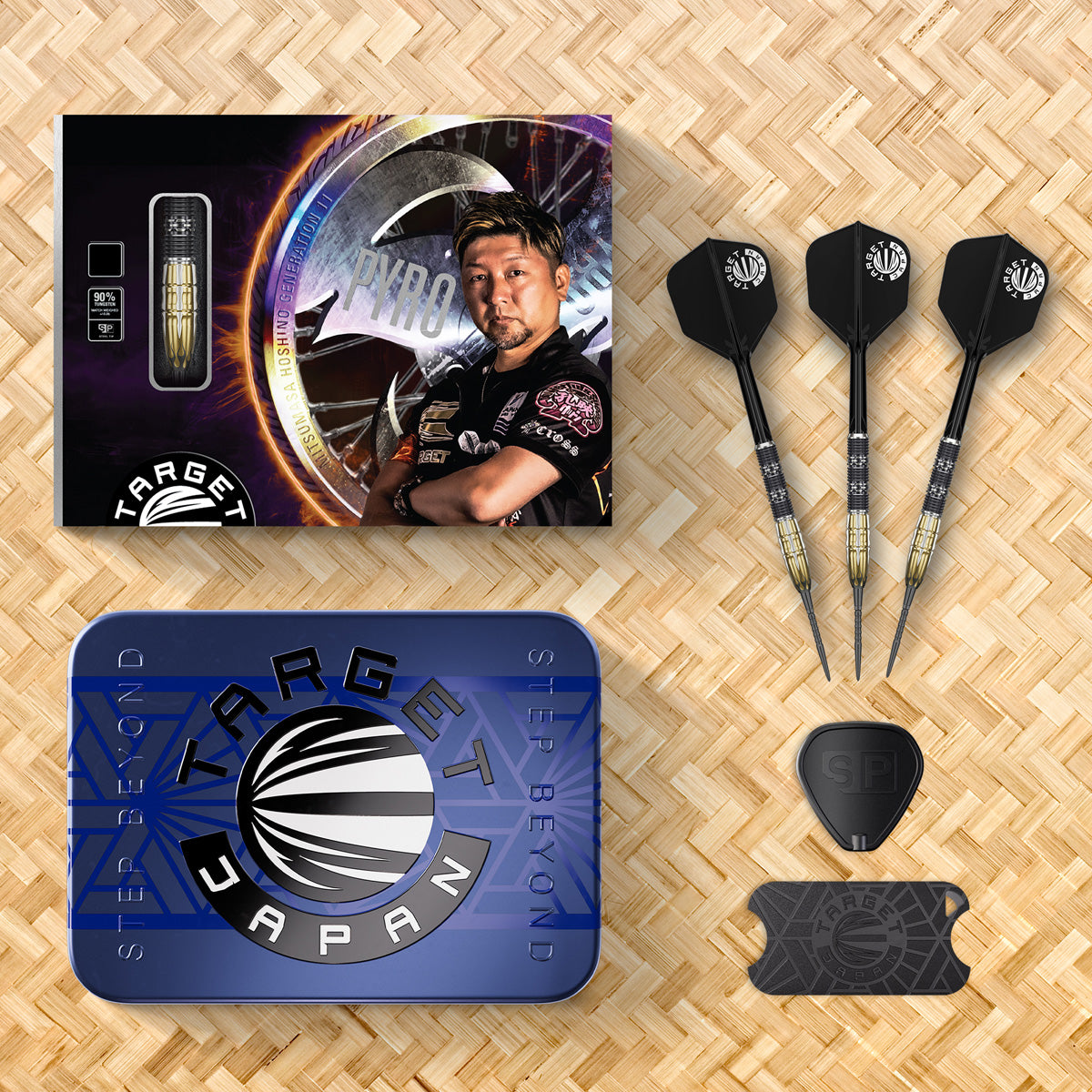 Target Japan Pyro G11 90% Tungsten SP Steel Tip Darts – Double Top