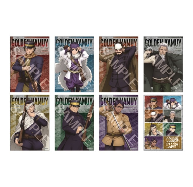 TVアニメ『ゴールデンカムイ』の描き下ろしイラストを使用した新商品が