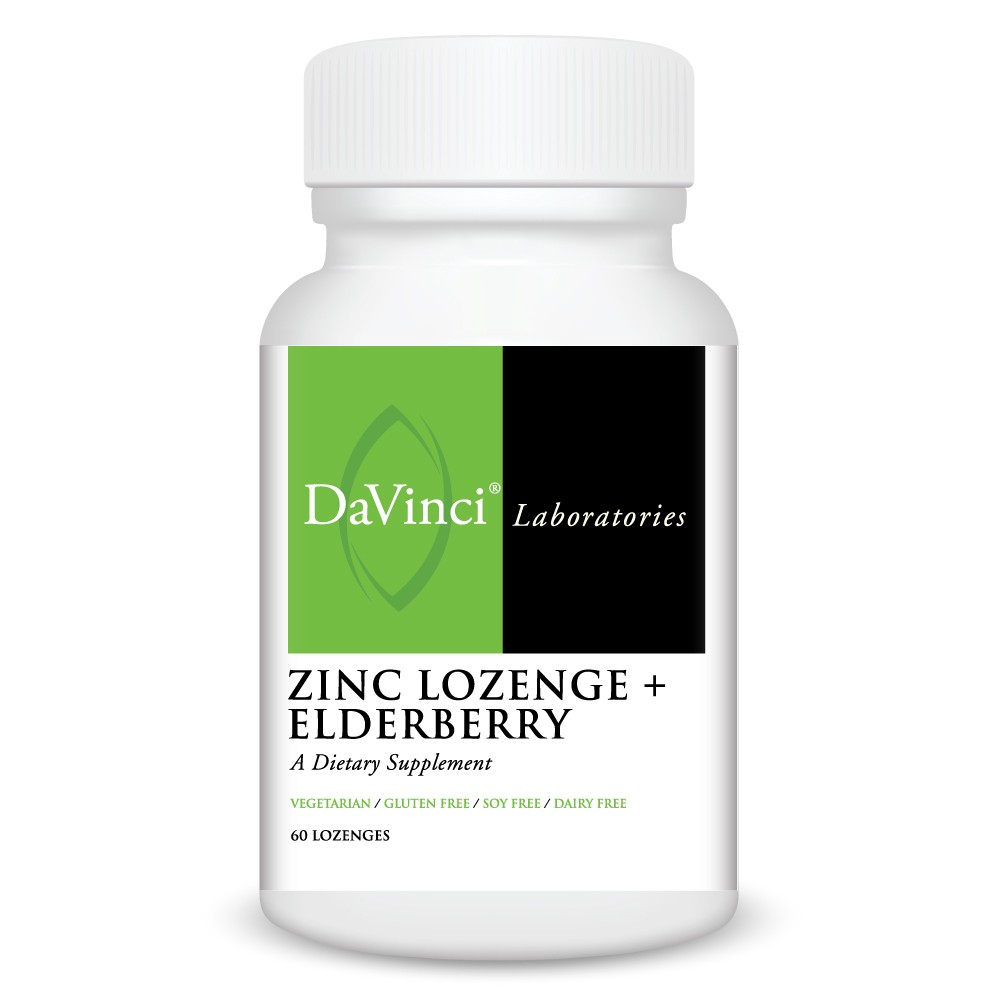 Elderberry Zinc Lozenges | DaVinci Labs