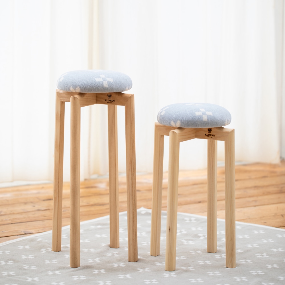 KLIPPAN/クリッパン スツール シャーンスンド ライトブルー Mサイズ