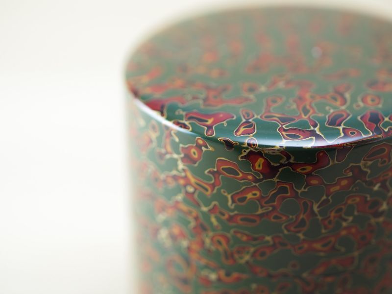 唐塗 茶櫃セット 緑赤 - 津軽塗専門店 恵比須屋