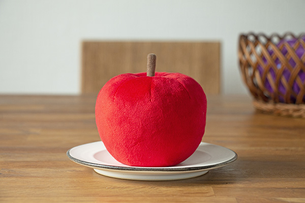 くだものさん ぬいぐるみ りんご | 絵本ナビ | グッズ・通販