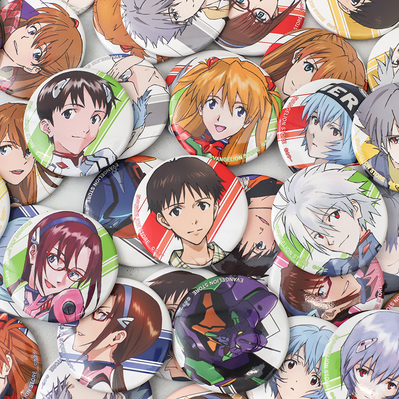 EVA STORE オリジナル 缶バッジセット/EVANGELION STORE TOKYO-01(2