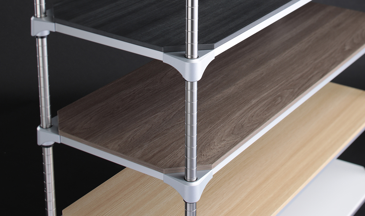 エレクタ ウッドシェルフ 900x450mm チェリーブラウン 【公式通販】