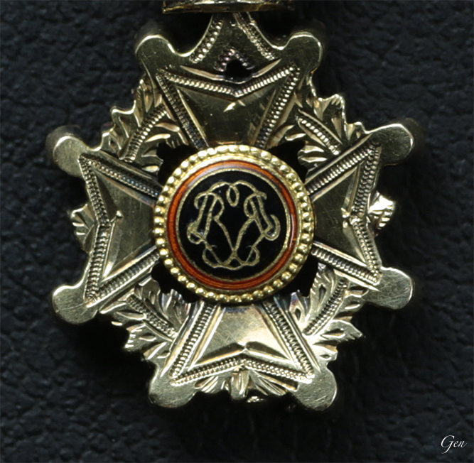 王冠 プチ勲章（替賞） ベルギー王室 アンティークジュエリー