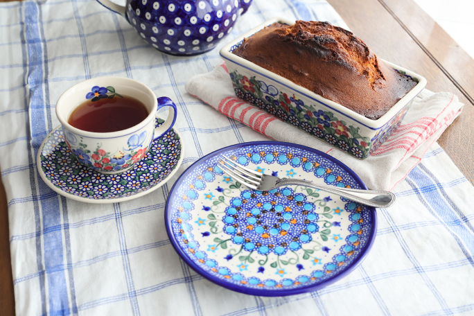 平皿φ19cm・ポーリッシュポタリー（ポーランド食器）