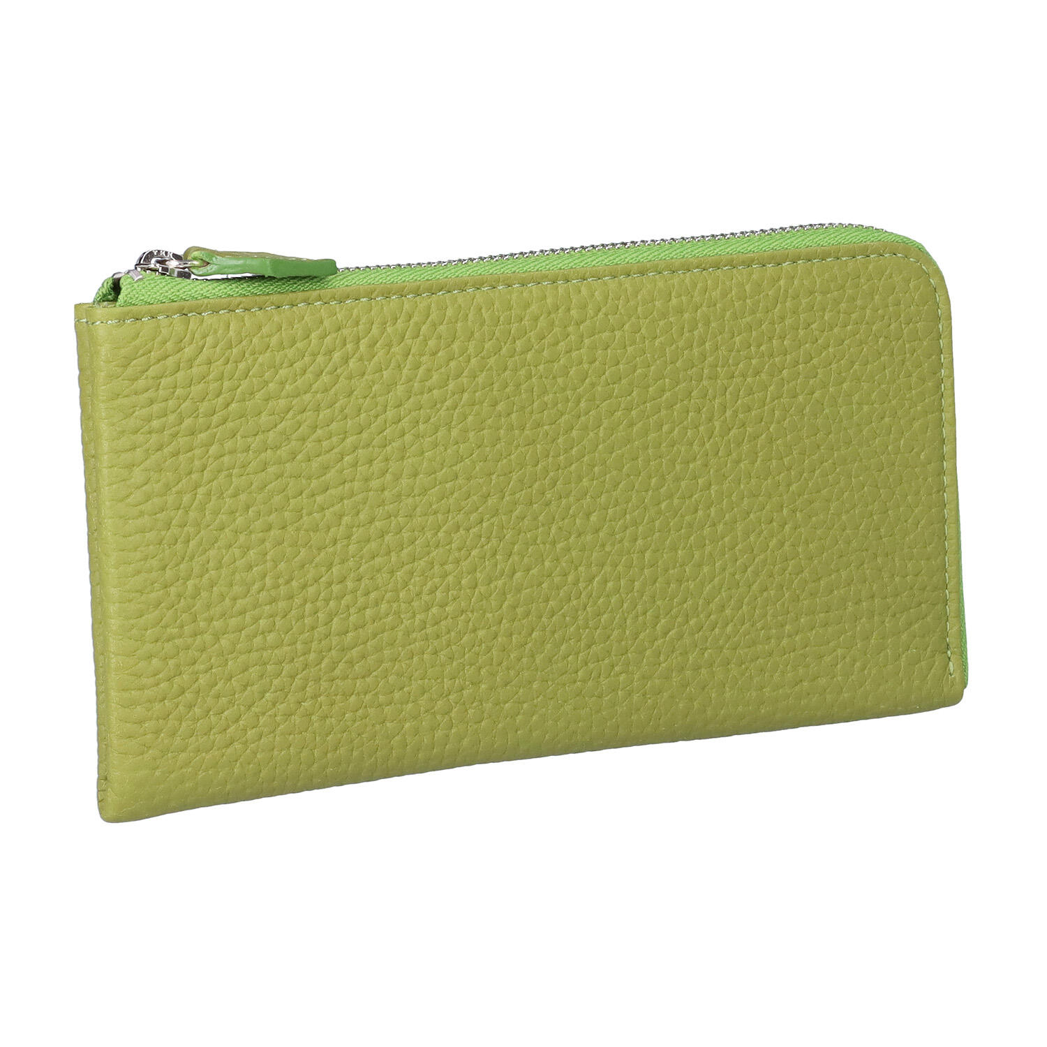 シュリンクレザー 牛革 L字ファスナー 長財布 | 有限会社 野村製作所