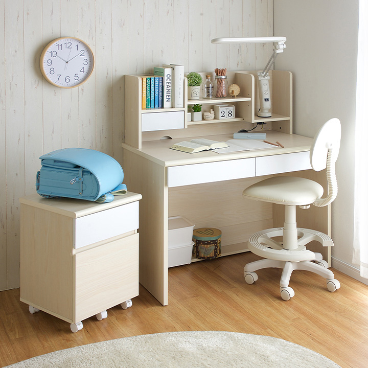 学習机 LOOK(ルック) 幅100cm 6色対応の通販情報 - 家具通販のわくわく