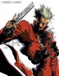 内藤泰弘の世界展 TRIGUN 複製原画7（内藤泰弘さん直筆サイン