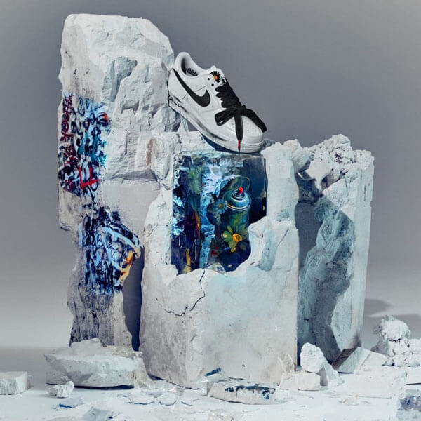 ピースマイナスワン 偽物 Peaceminusone × ナイキ AIR FORCE 1 Para