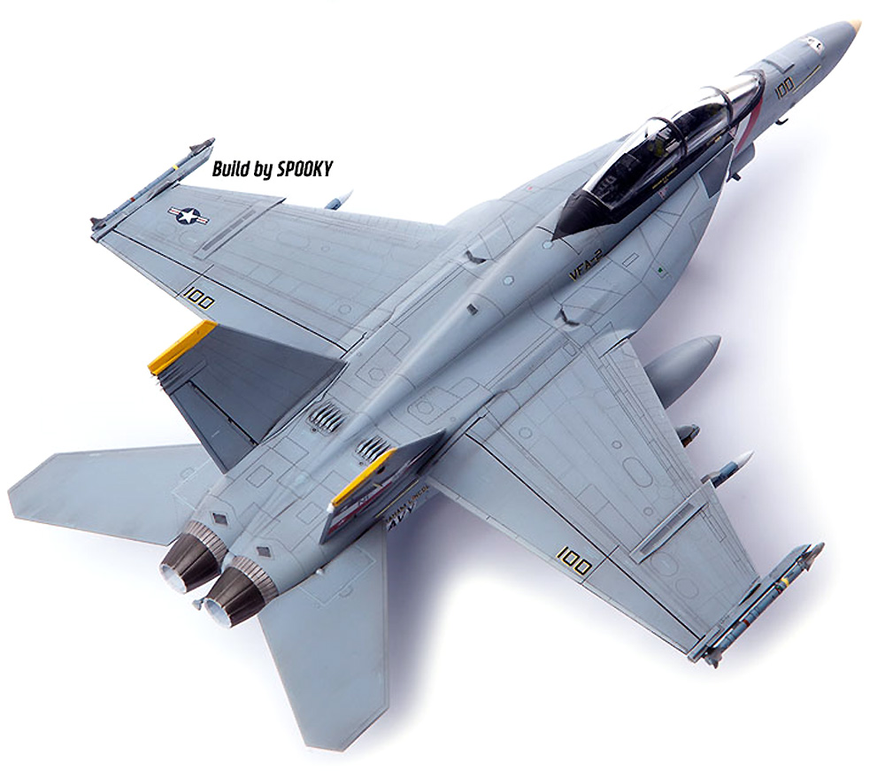 アカデミー アメリカ海軍 F/A-18F スーパーホーネット VFA-2