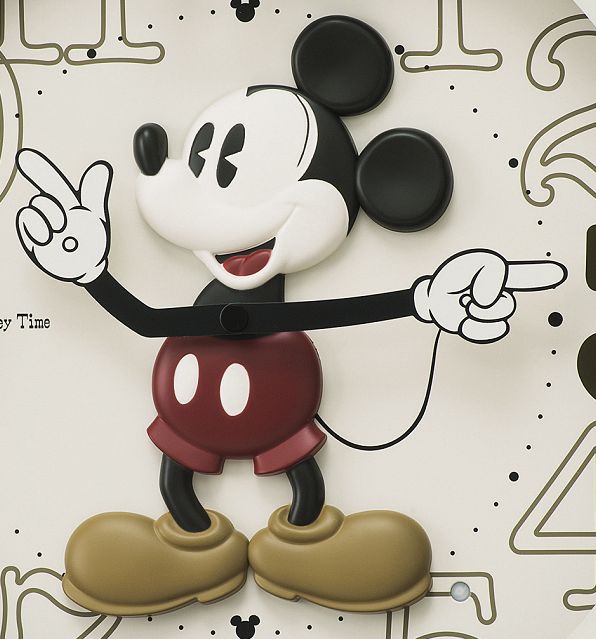 ミッキーマウスの楽しいクロック！メロディー時計 ディズニータイム