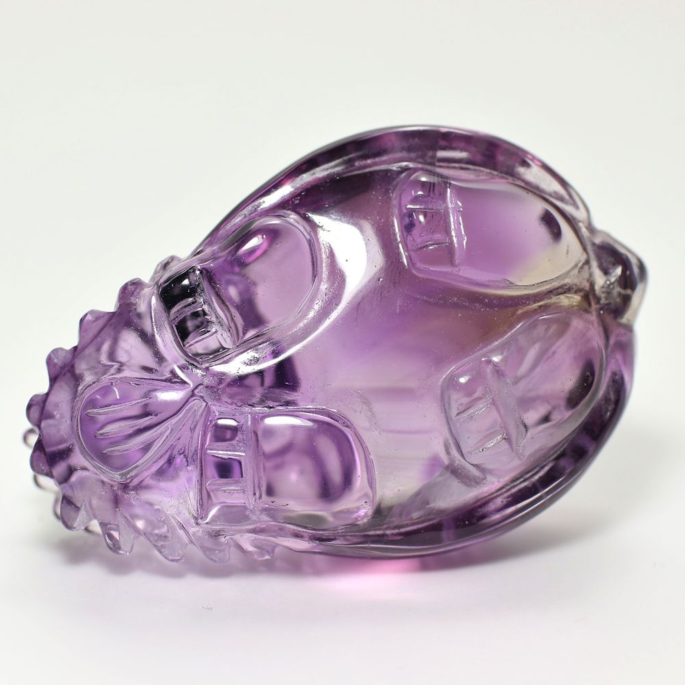 トップクォリティ]ブラジル産アメジスト彫刻（龍亀/ロングイ） - 埼玉