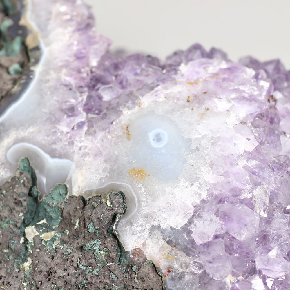 特別価格/ブラジル産]フラワーアメジストクラスター/原石 - 埼玉県吉川