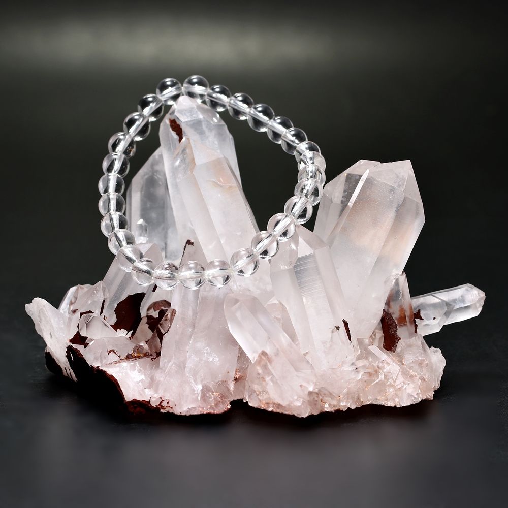 特別価格]マダガスカル産水晶クラスター/ピンク（原石241g・ウィンドウ