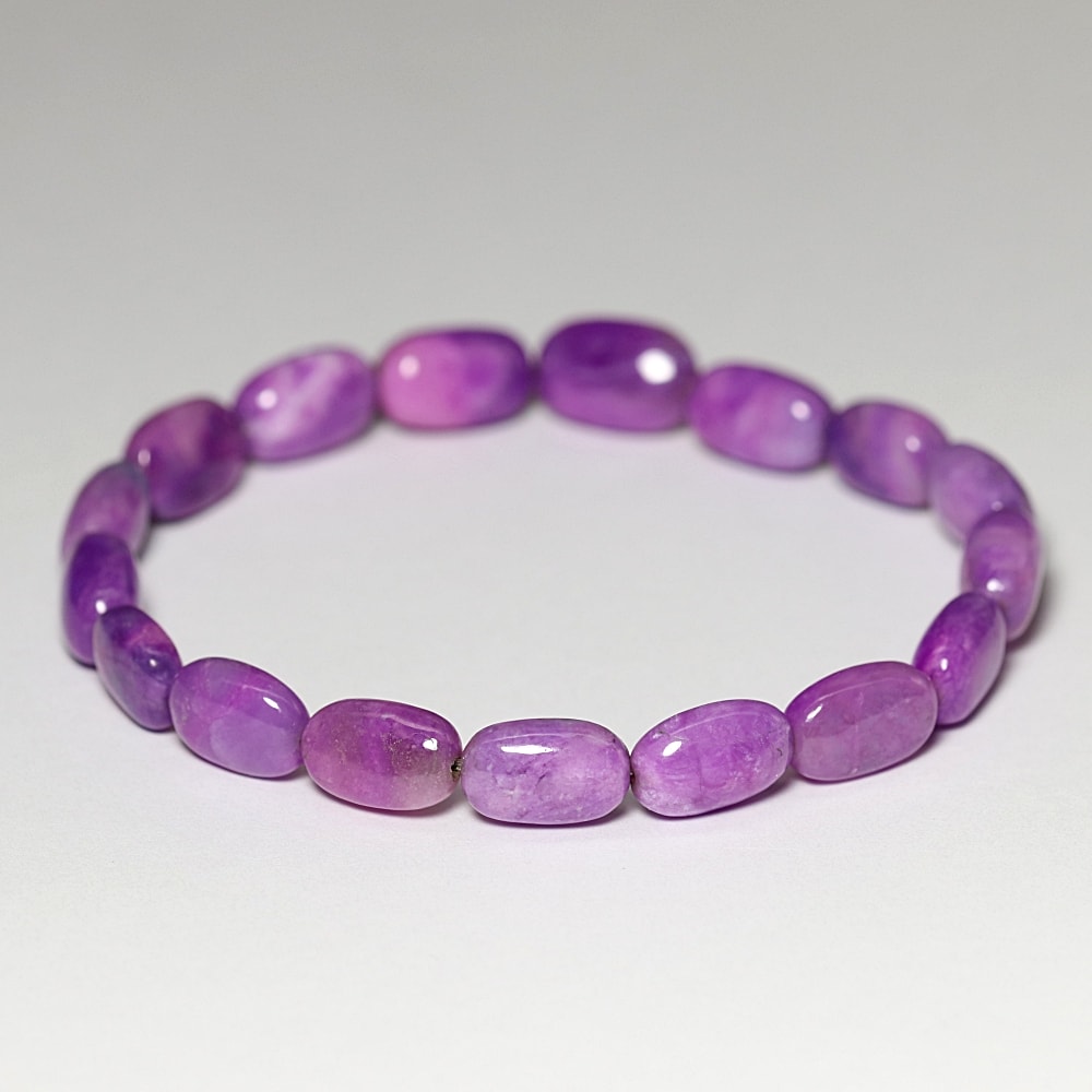 希少・トップクォリティ]ピンクスギライトブレスレット（約11-12mm