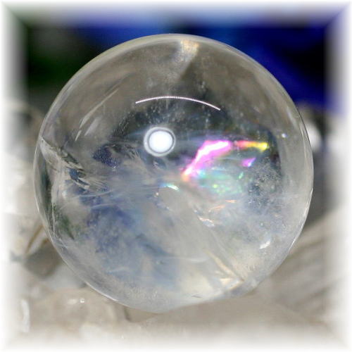 エンジェルラダーアイリスクォーツ丸玉/スフィア - 埼玉県吉川市の