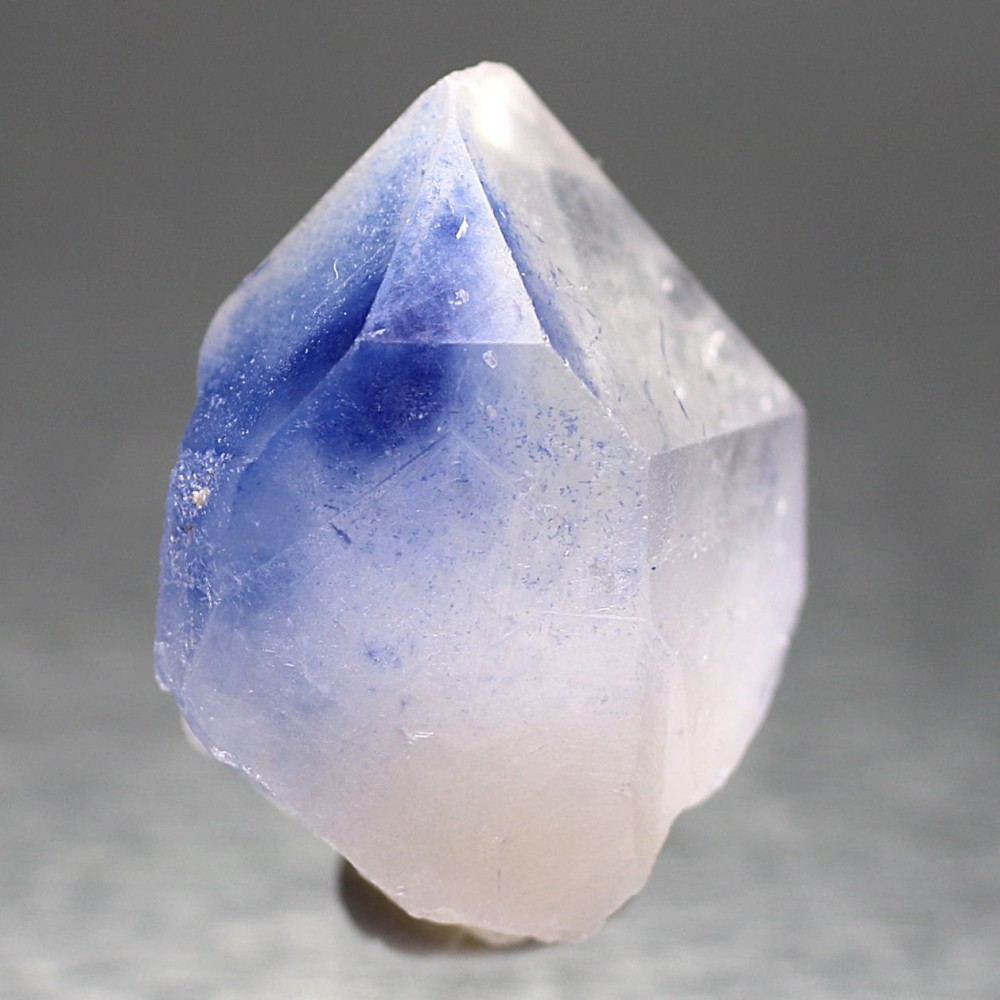 ブラジル産]デュモルチェライトインクォーツ原石ナチュラルポイント