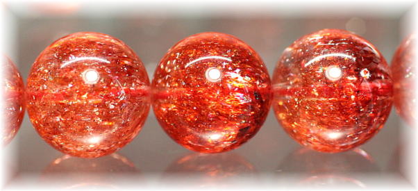 最高品質]ファイアークォーツブレスレット/レピドクロサイトイン