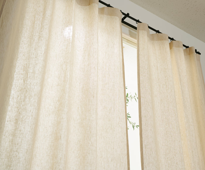 set》上質なリネン100％カーテンランネル おまとめレースセット（D