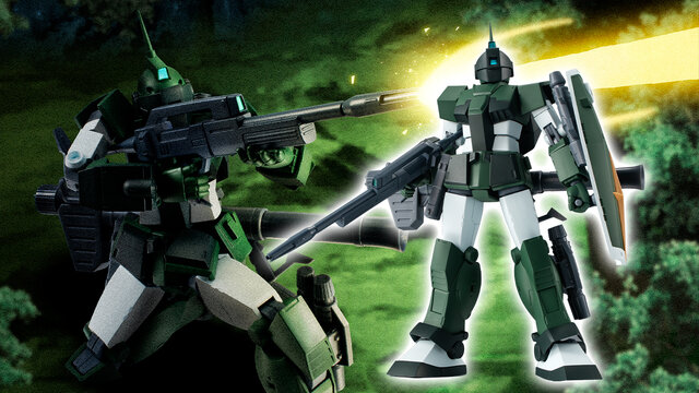 Zガンダム」ジャブロー防衛隊仕様の「ジム・スナイパーカスタム」が