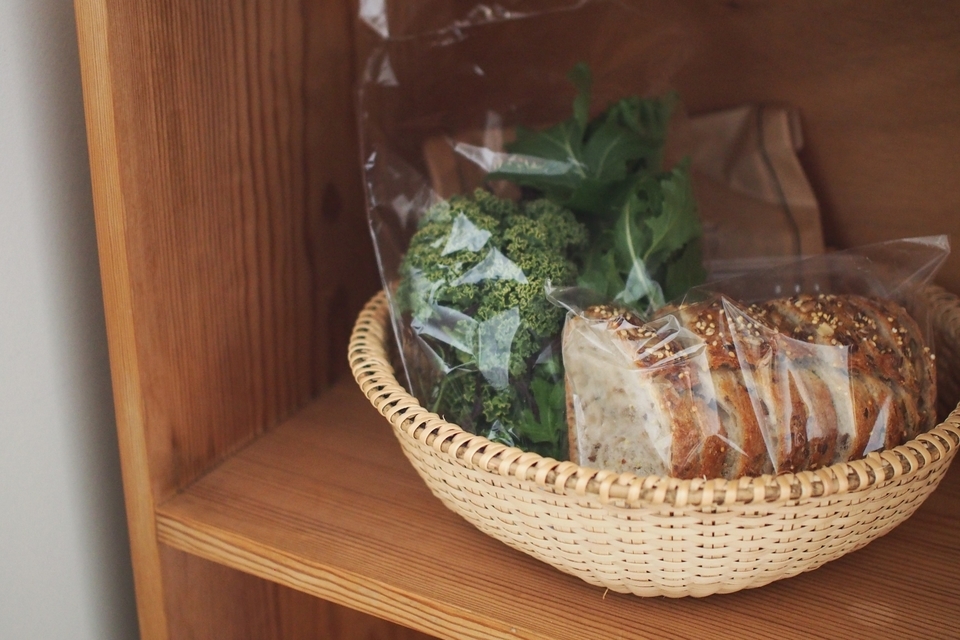 マタタビの飾り編み丸盛りかご - ウェブショップ - jokogumo - よこぐも