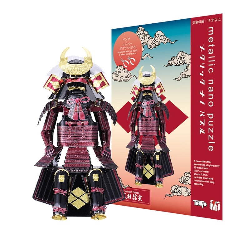TEN-T-ME-006M メタリックナノパズル 鎧 武田信玄 テンヨー の商品詳細