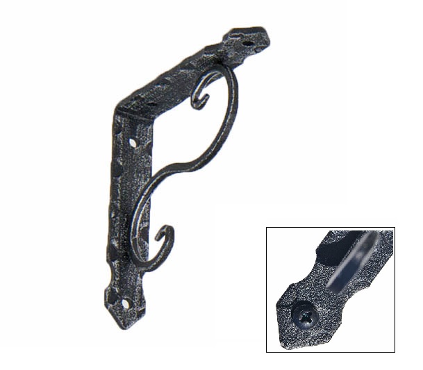 鍛冶屋の棚受 KJBはアンティークで高級感のある丈夫な棚受け 商品詳細