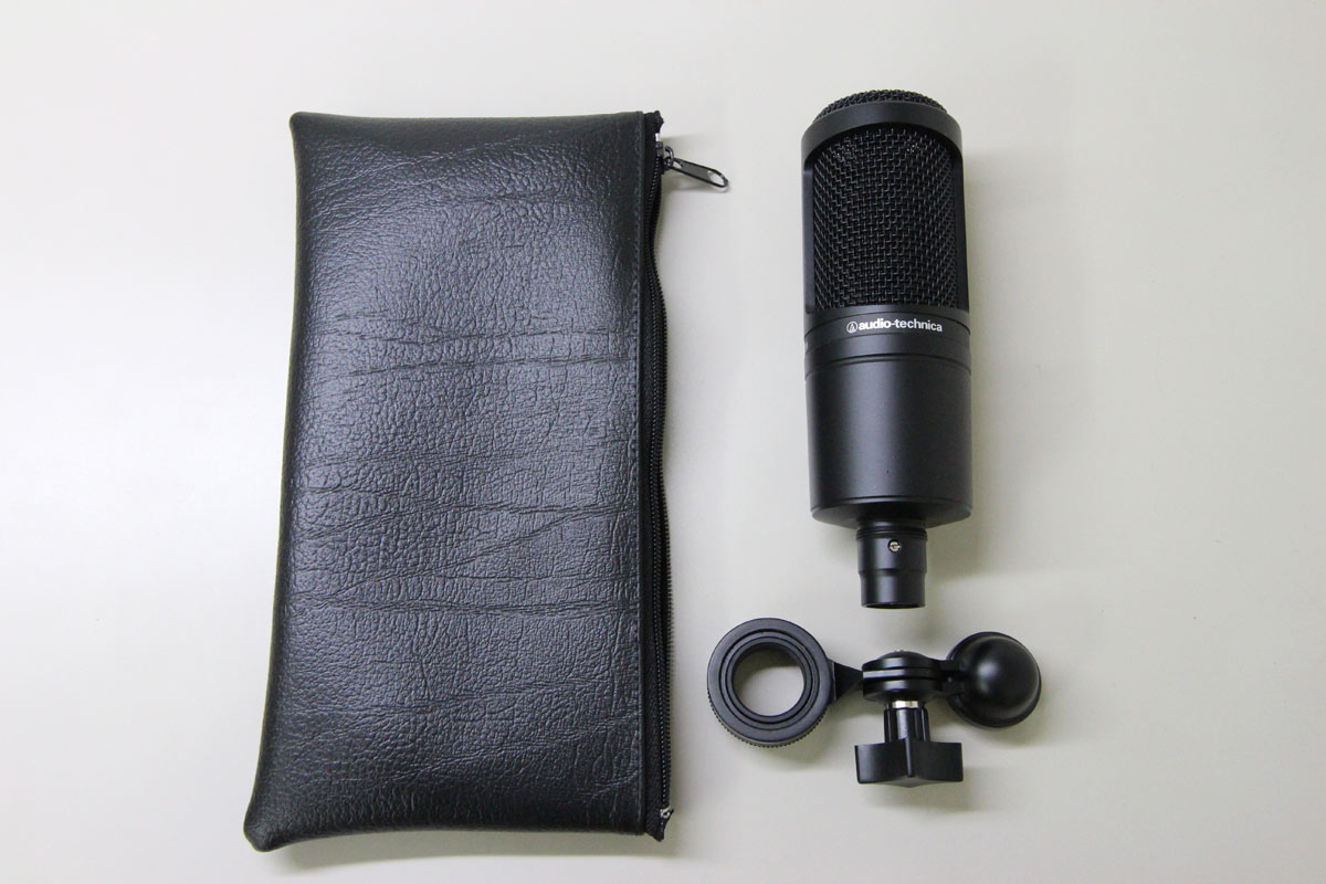 audio-technica/コンデンサーマイク/AT2020 -DJ機材アナログレコード