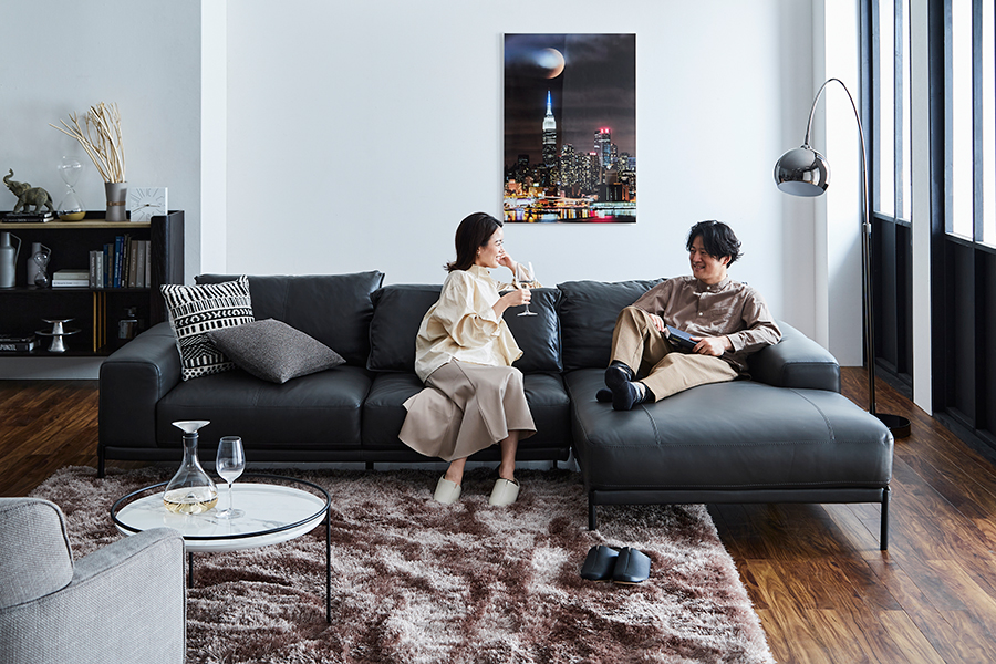 CLAYTON（クレイトン）カウチソファ - カウチソファ・コーナーソファの