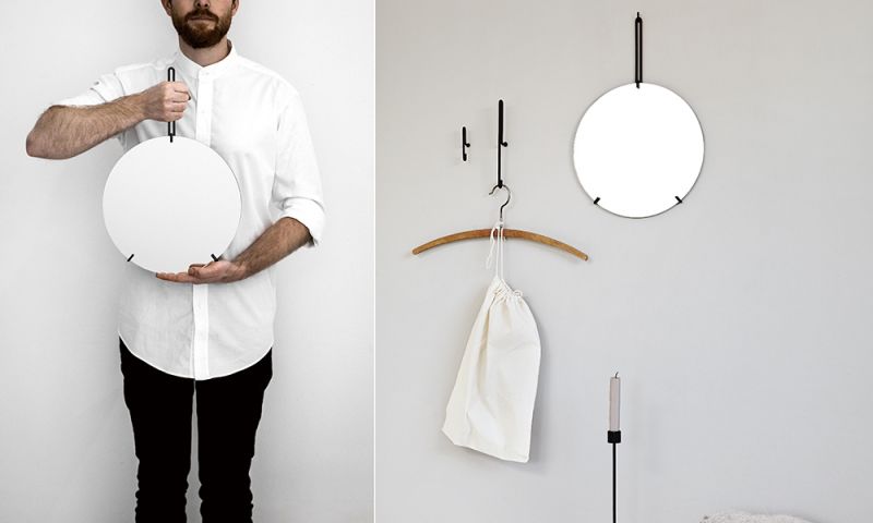 MOEBE / ムーベ ウォールミラーφ30cm - ミラー・鏡の通販 ｜リビング