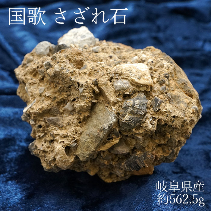 さざれ石（石灰質角礫岩 W24.2cm/D23.5cm/H12.8cm）094 石灰質角礫岩(calcareous breccia) - 岩石鉱物詳解図鑑planetscope