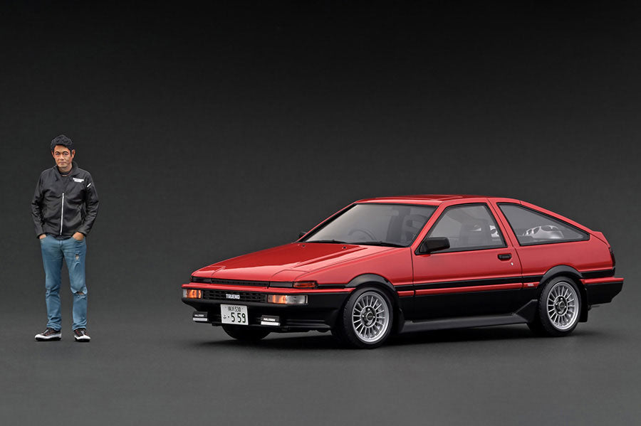 Ignition Model 1:18 Toyota Sprinter Trueno 3Dr GT Apex (AE86) Red